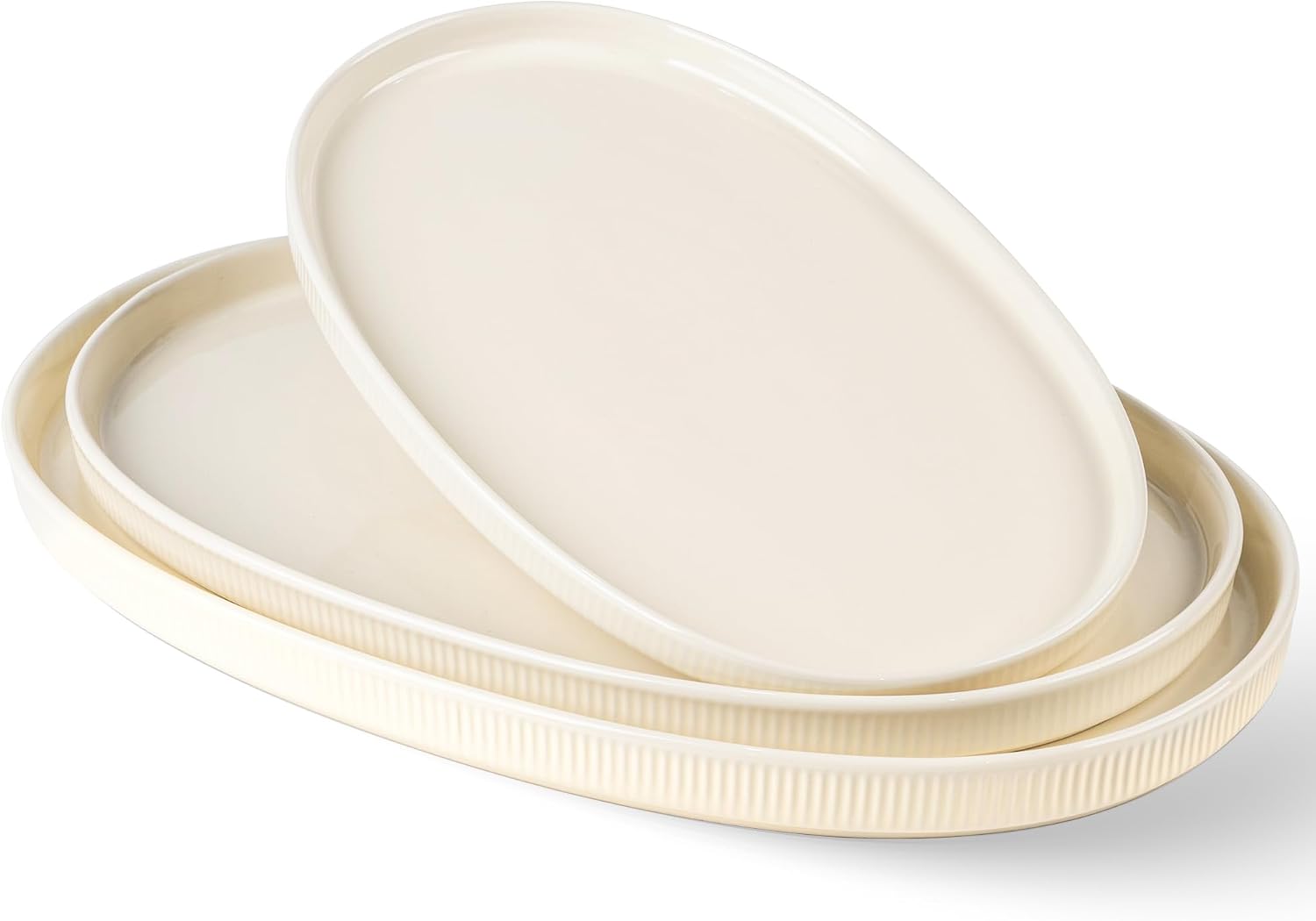 Oval Safe Ceramic Serving Platters