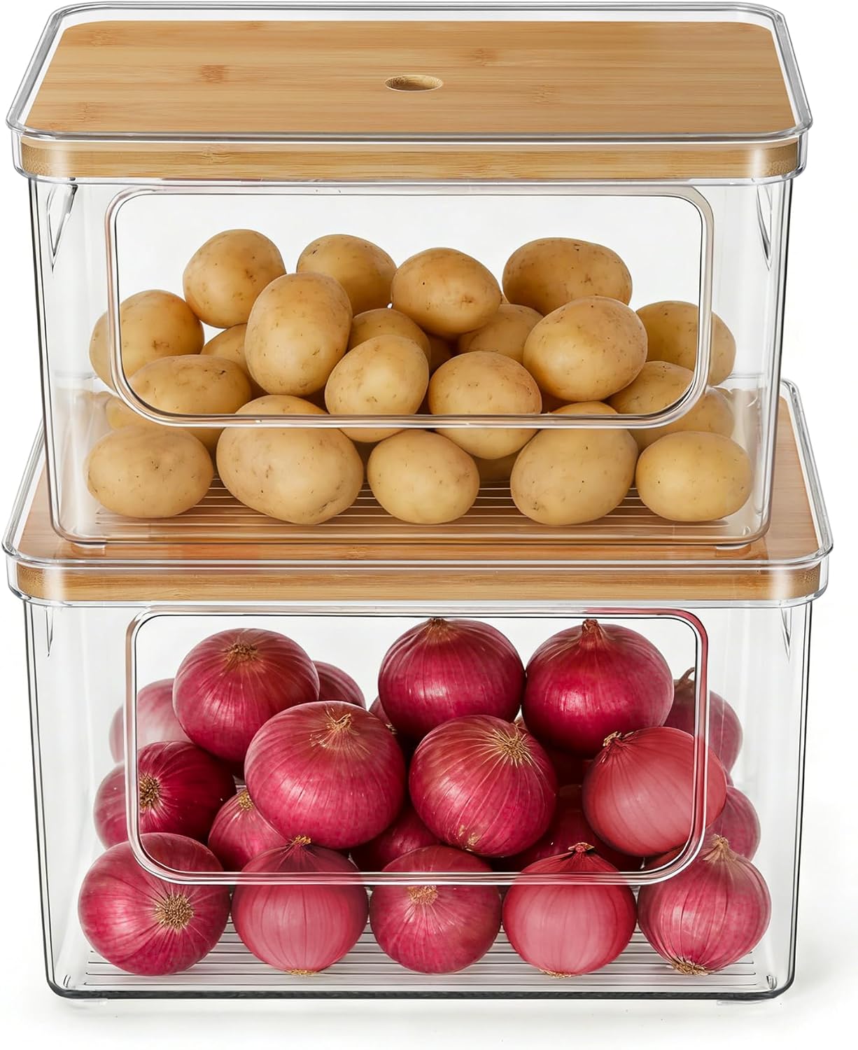 Stackable Produce Storage Containers