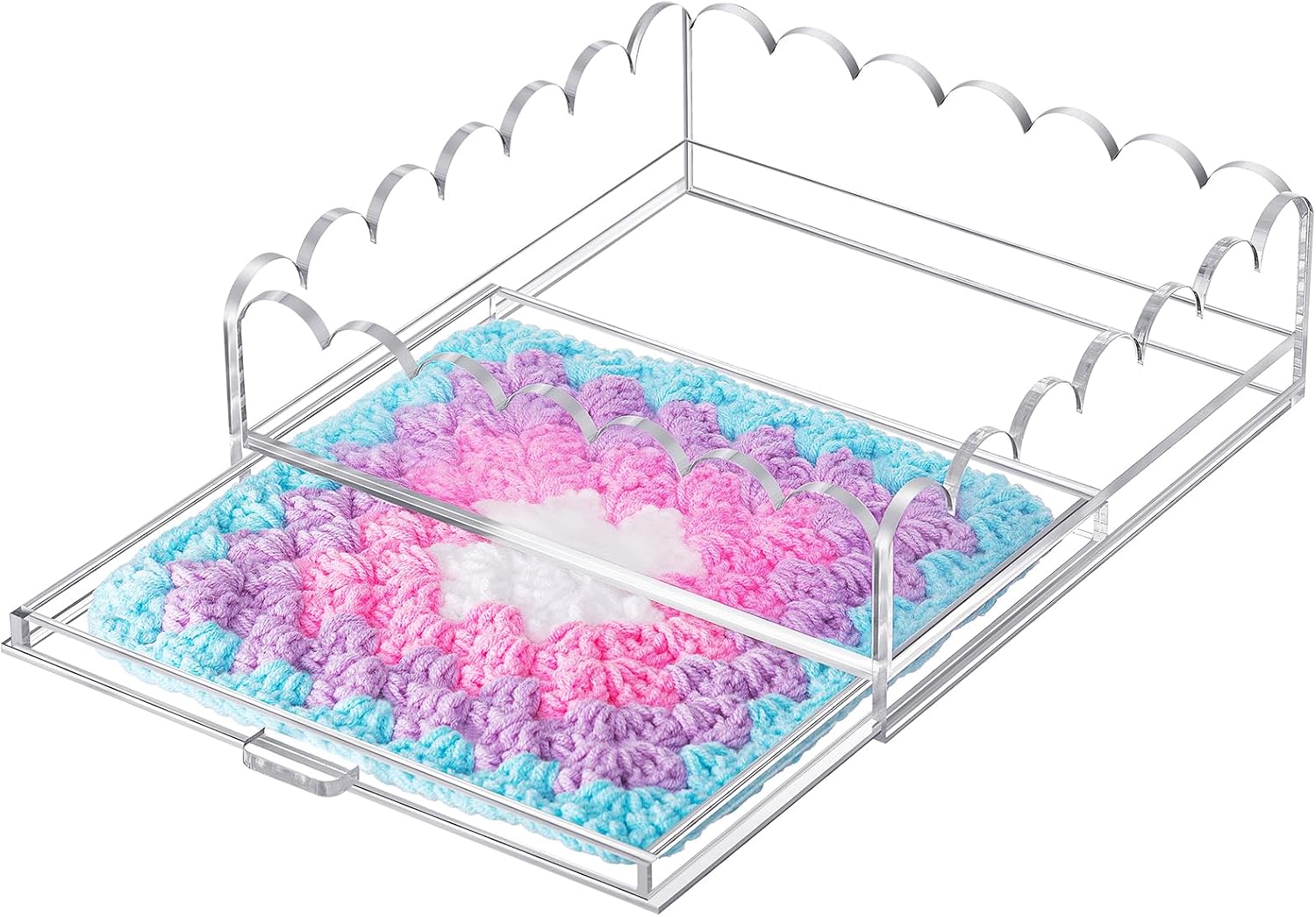 Customizable Clear Acrylic Display Tray