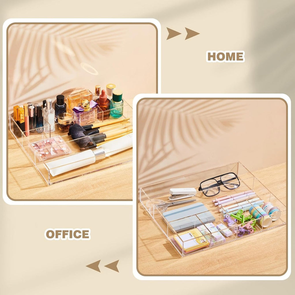 Adjustable Acrylic Drawer Organizer
