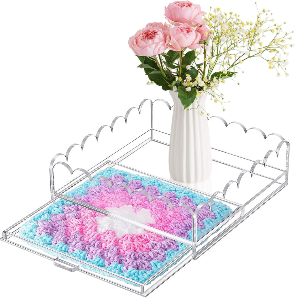 Customizable Clear Acrylic Display Tray