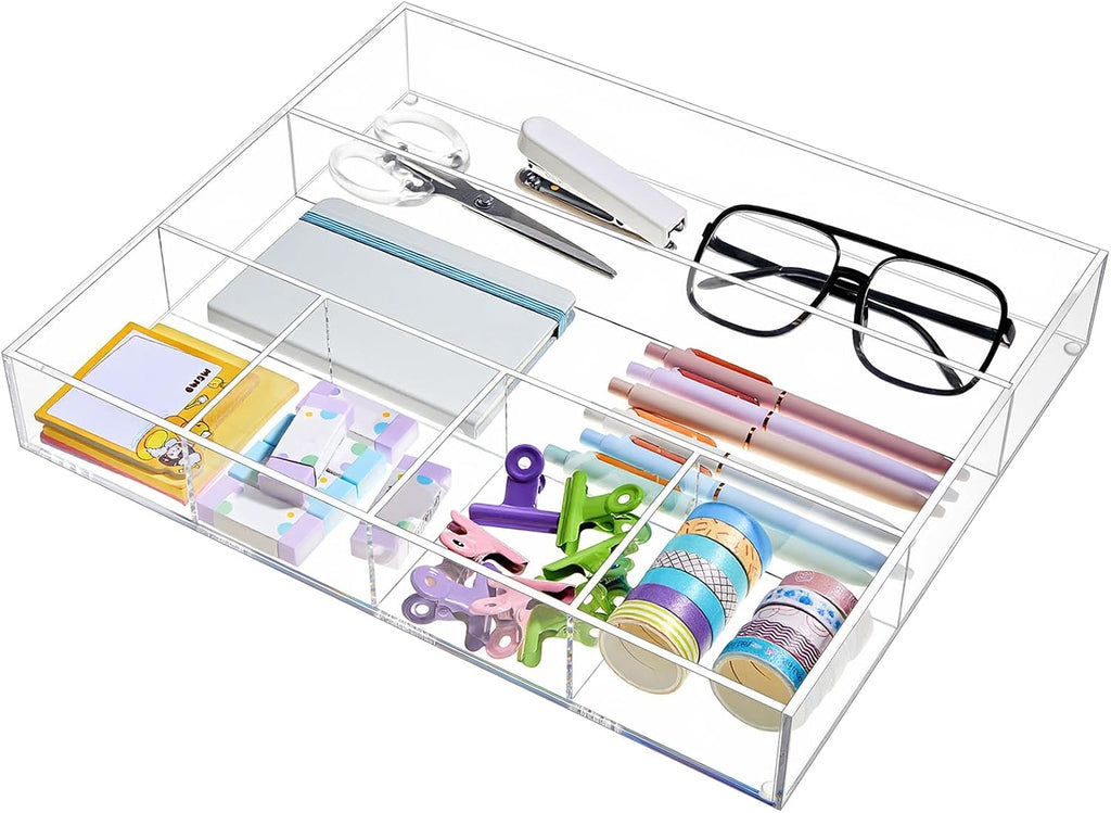 Adjustable Acrylic Drawer Organizer