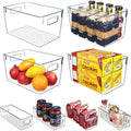 Clear Kitchen Stackable Storage Bins