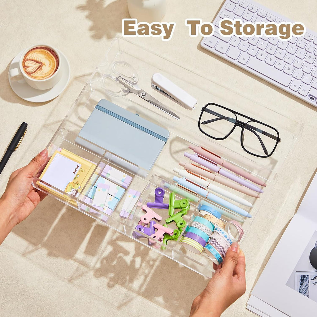 Adjustable Acrylic Drawer Organizer