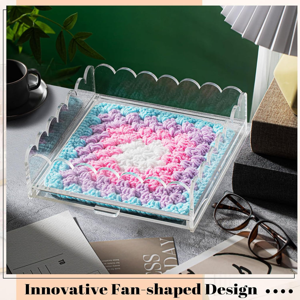 Customizable Clear Acrylic Display Tray