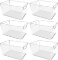 Clear Handled Kitchen Storage Bins